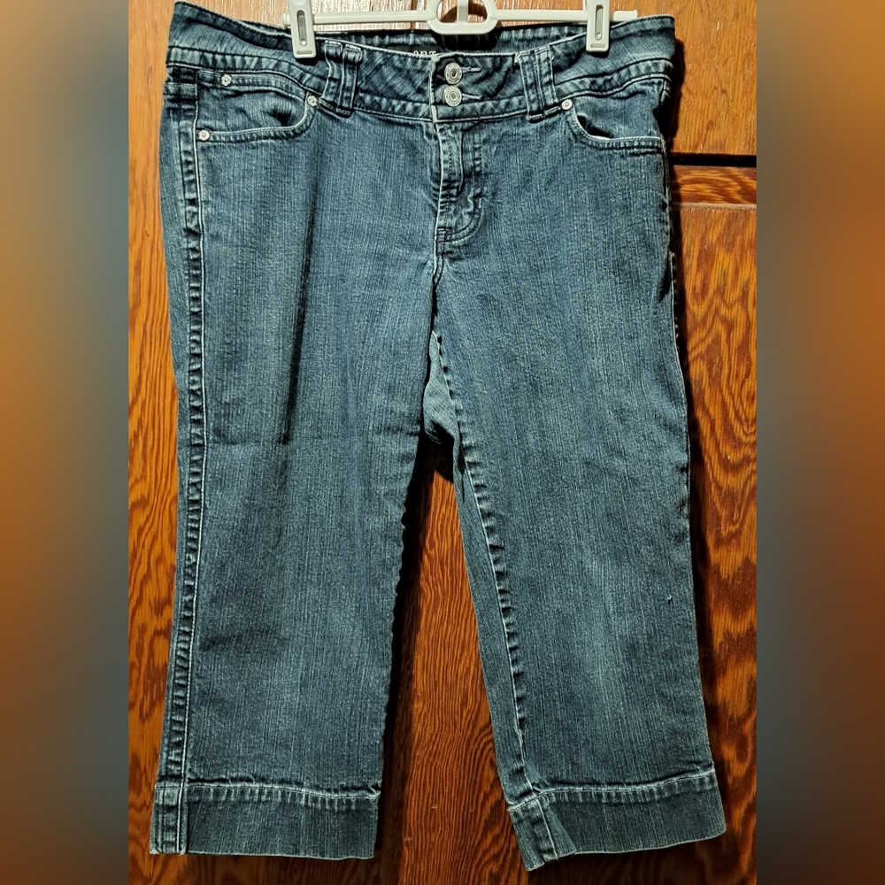 a.n.a Blue Capri Denim for Women